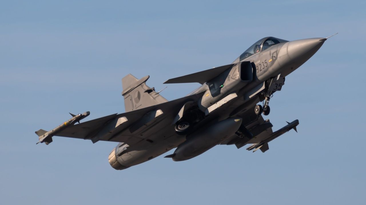 Saab F-39E Gripen Fighter Debiuts w największych ćwiczeniach wojskowych w Ameryce Łacińskiej